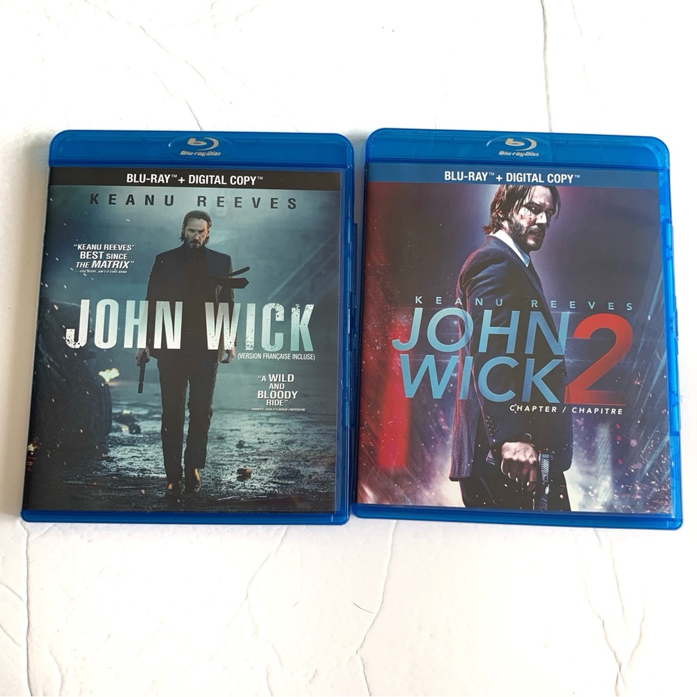 💙 John Wick Blu-ray Set